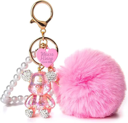 Glitter Bear Keychain/Bag Charm